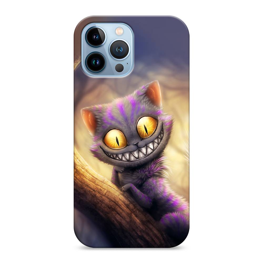 фото Пластиковый чехол "cheshire cat" на apple iphone 13 pro max awog