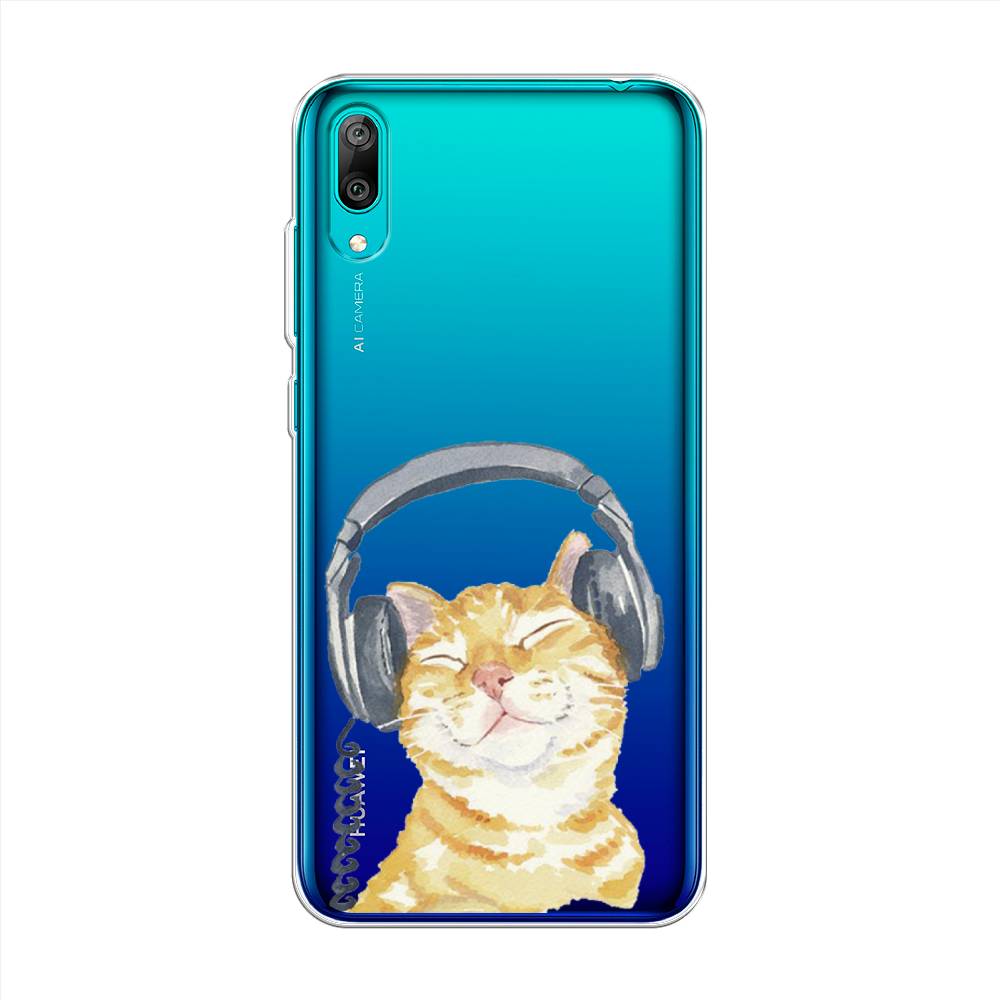 

Чехол Awog "Кот меломан" для Huawei Y7 Prime 2019