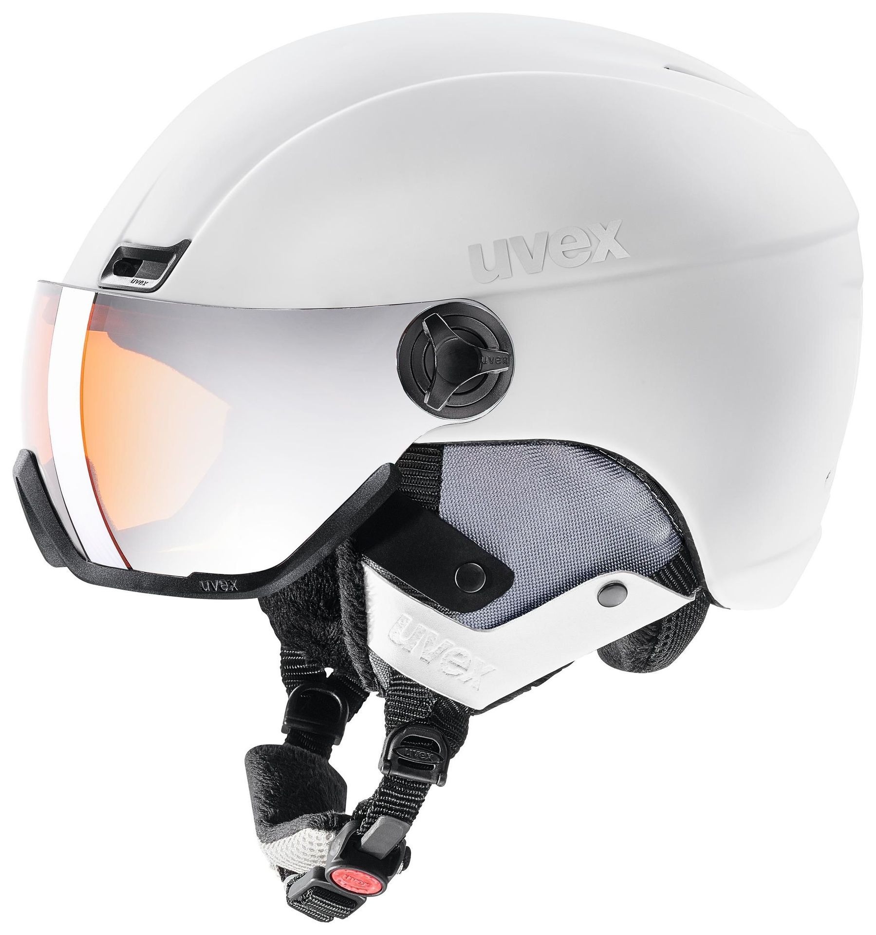 

Шлем Uvex 2022-23 Hlmt 400 Visor Style Uvex White Mat White Mat (См:58-61), Hlmt 400 Visor Style Uvex White Mat