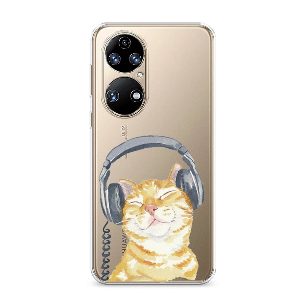 

Чехол Awog "Кот меломан" для Huawei P50