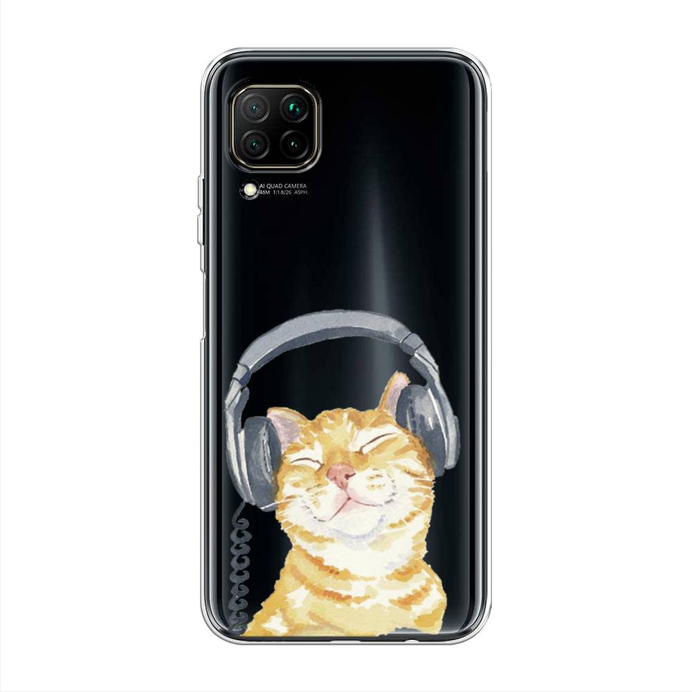 

Чехол Awog "Кот меломан" для Huawei P40 Lite