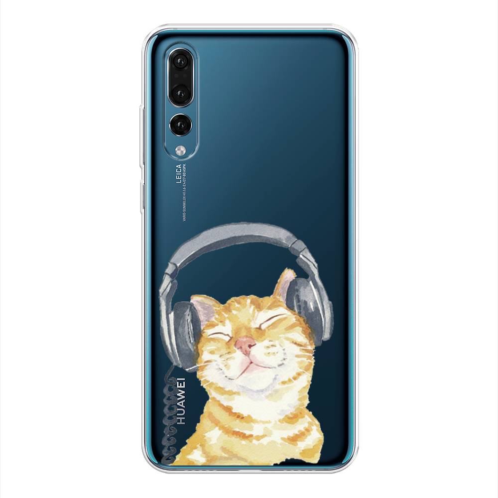

Чехол Awog "Кот меломан" для Huawei P20 Pro
