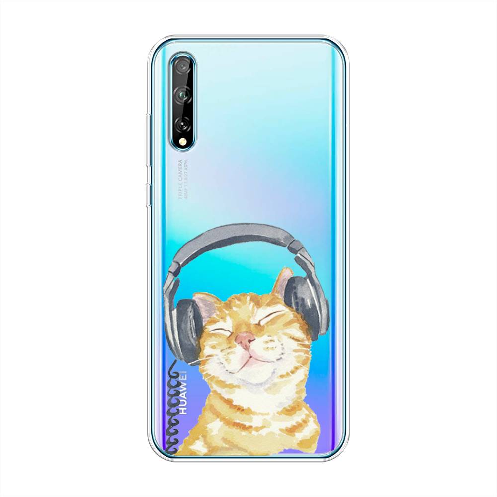 

Чехол Awog "Кот меломан" для Huawei P Smart S