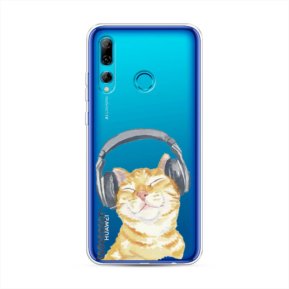 

Чехол Awog "Кот меломан" для Huawei P Smart Plus 2019