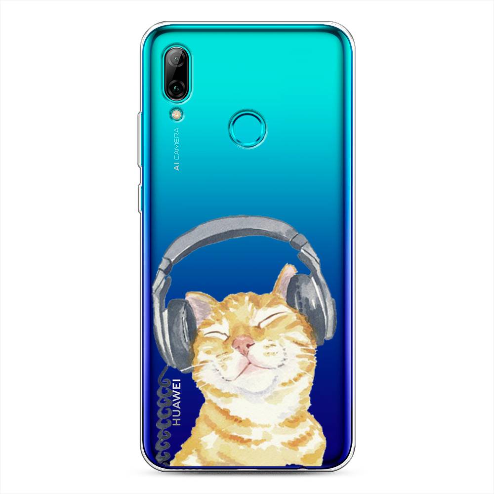 

Чехол Awog "Кот меломан" для Huawei P Smart 2019