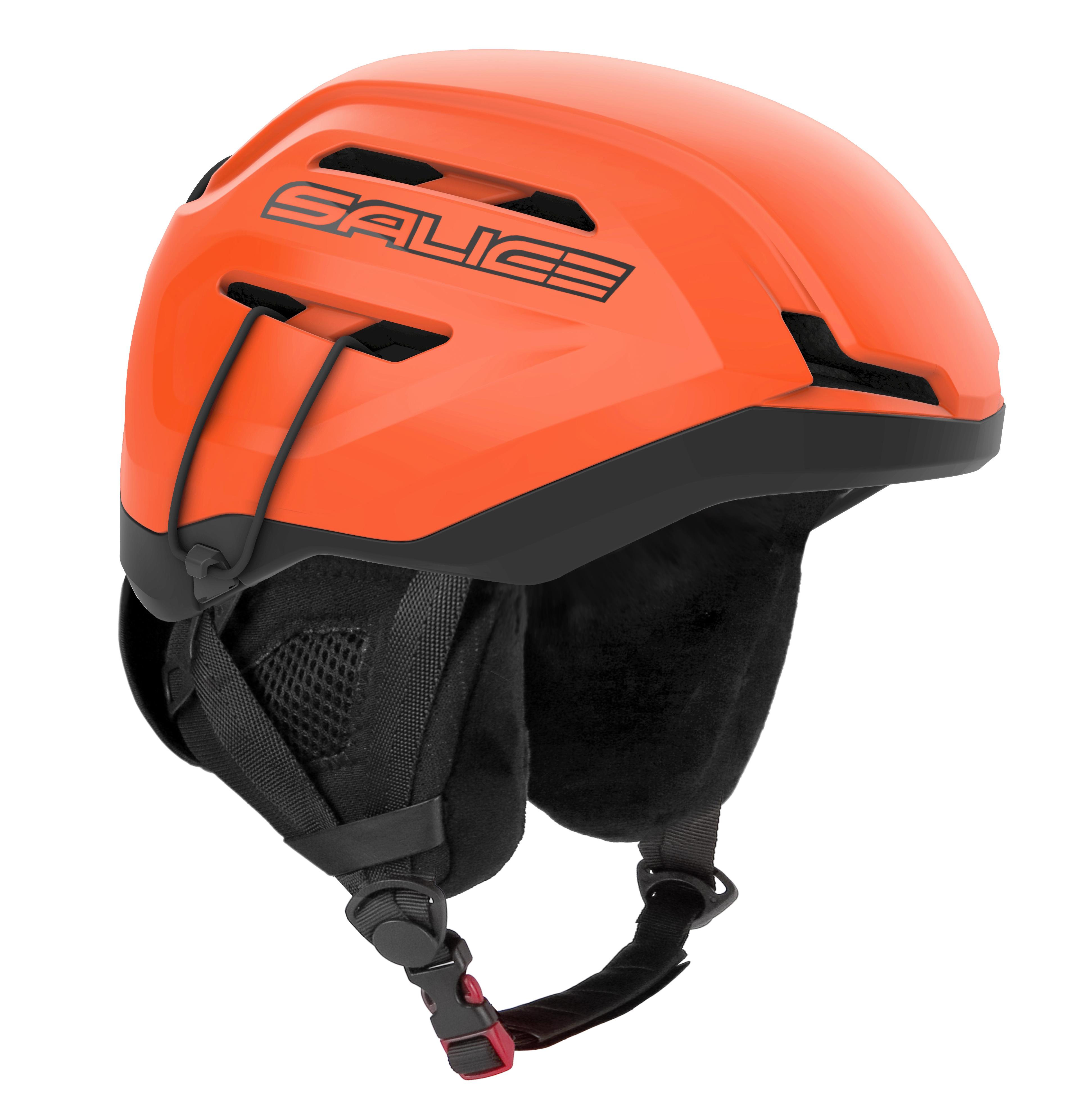 фото Зимний шлем salice 2022-23 ice orange (см:53-58)