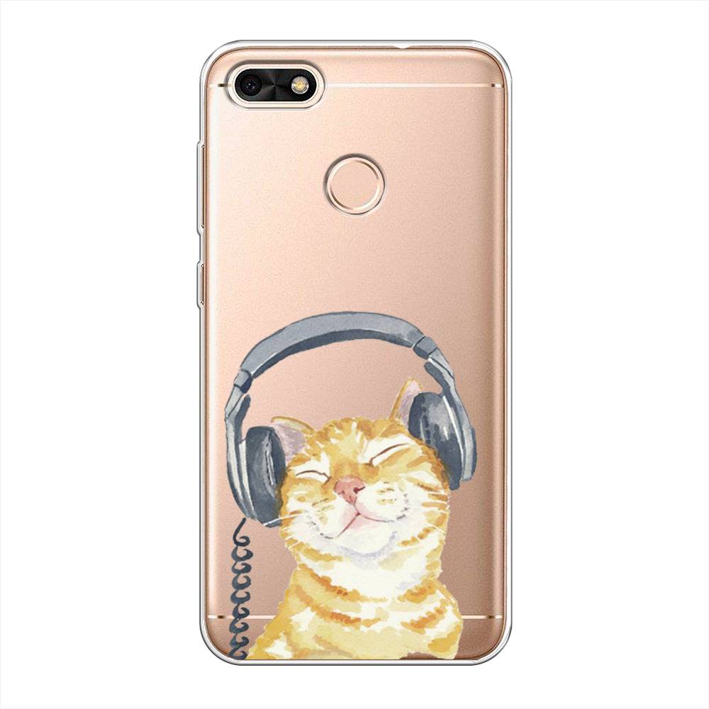 

Чехол Awog "Кот меломан" для Huawei Nova Lite (2017)
