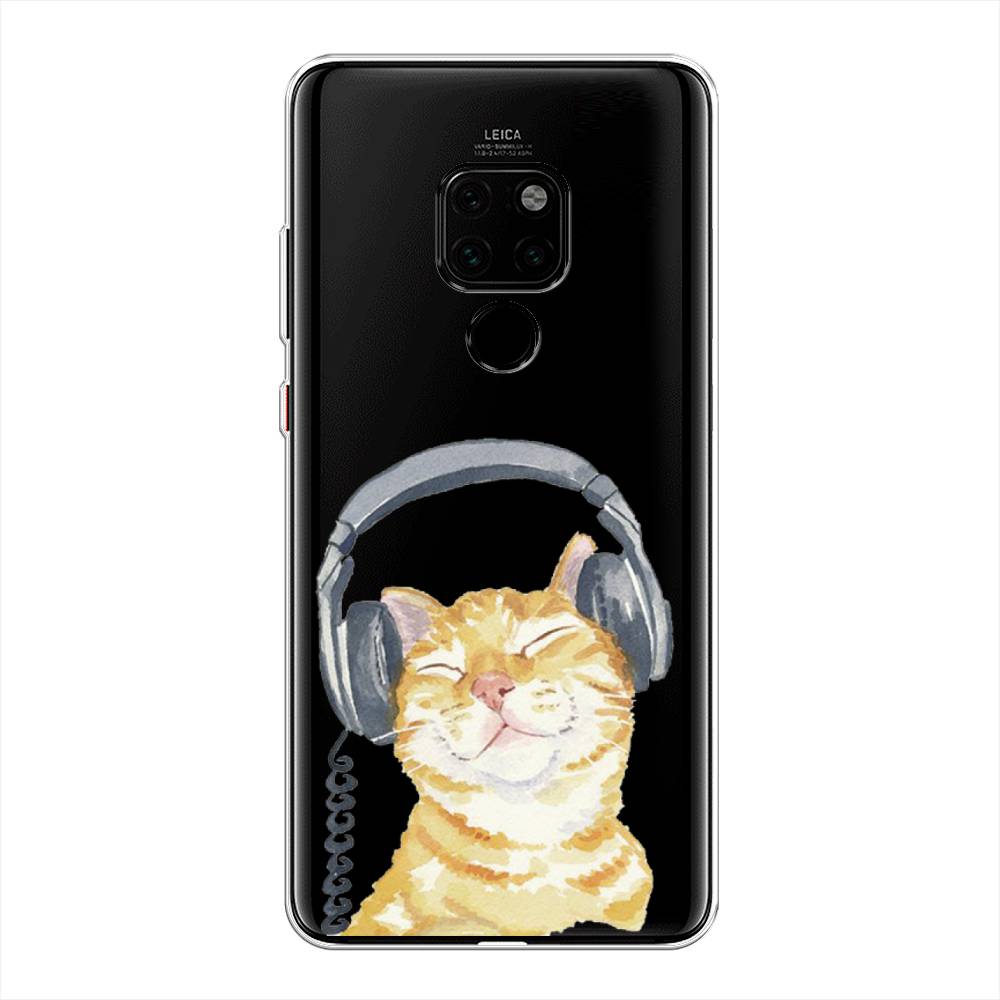 

Чехол Awog "Кот меломан" для Huawei Mate 20