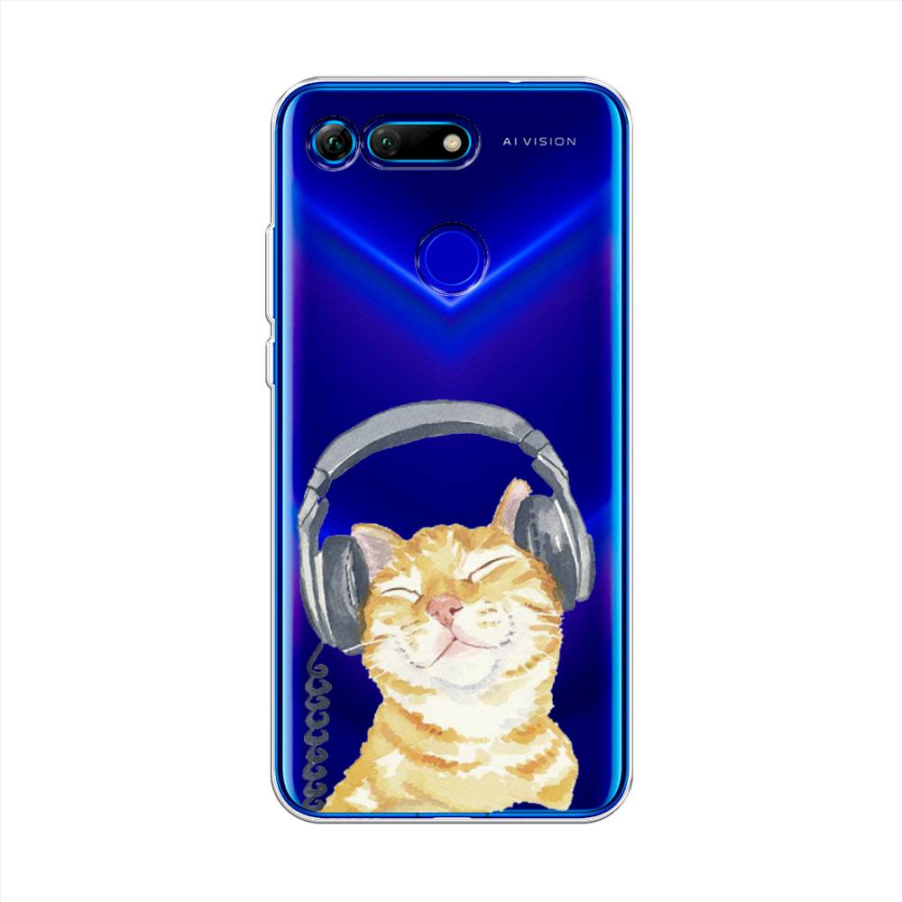 

Чехол Awog "Кот меломан" для Huawei Honor V20 (View 20)