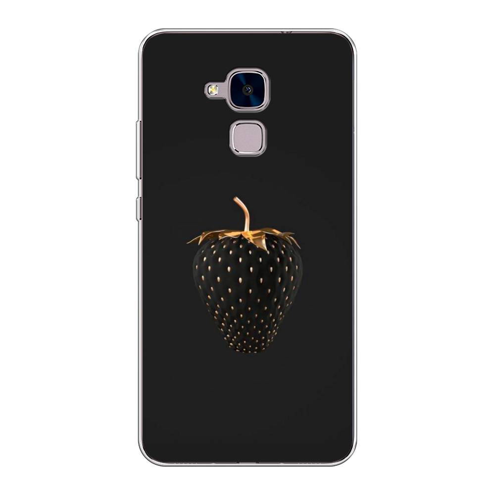 

Чехол Awog на Honor 5C "Черно-золотая клубника", Разноцветный, 60450-10