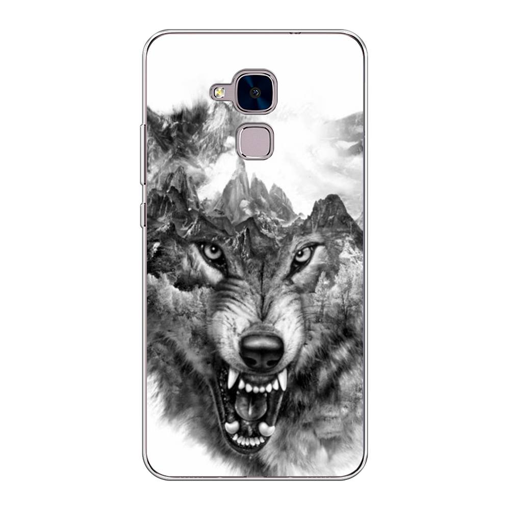 

Чехол Awog на Honor 5C "Волк в горах", Разноцветный, 60450-1