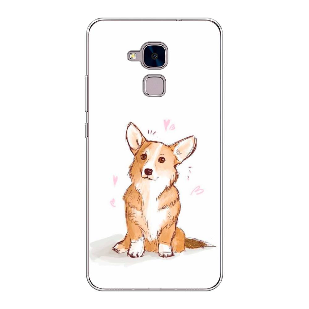 

Чехол Awog на Honor 5C "Корги любовь", Разноцветный, 60450-1