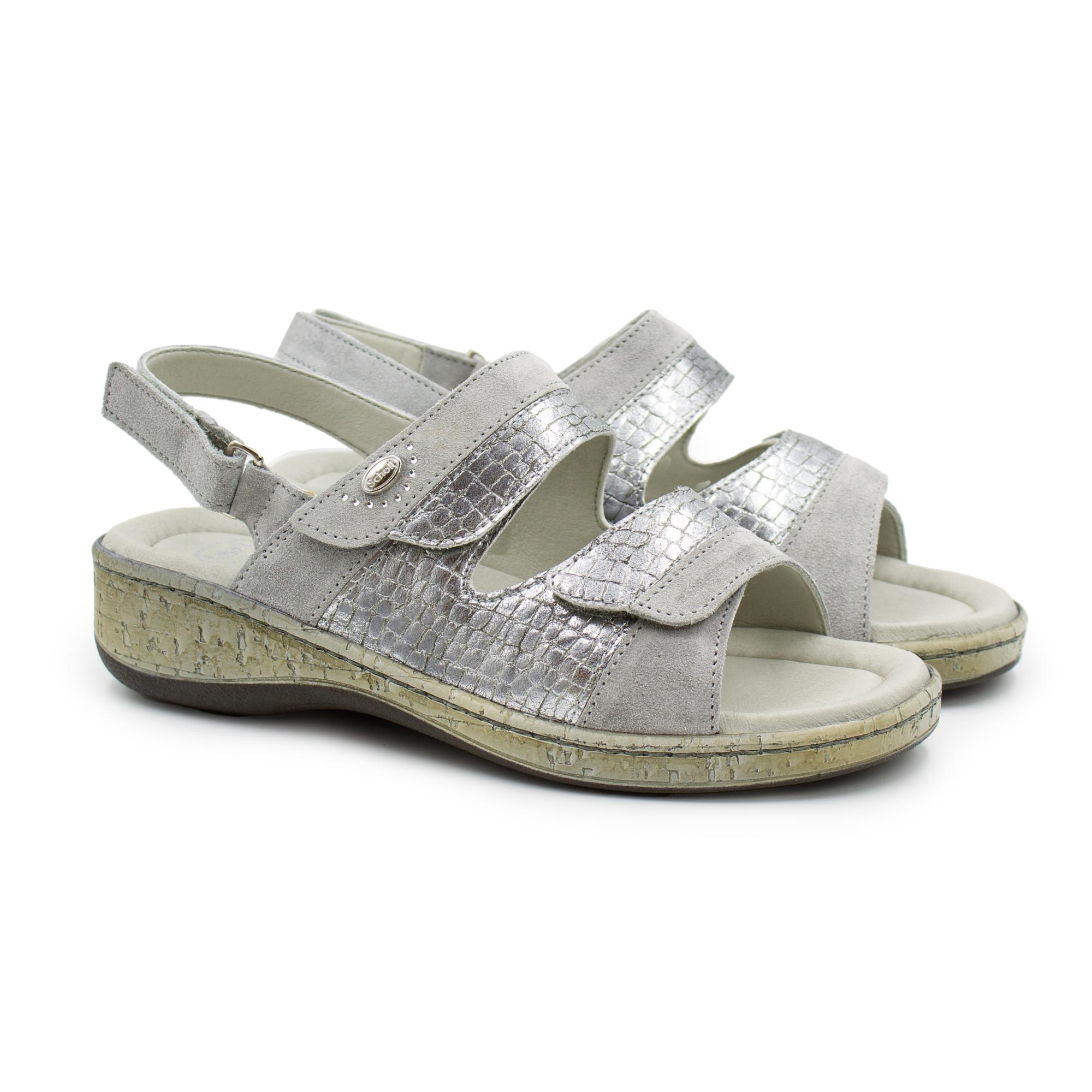 фото Сандалии женские scholl marinella sandal f299281070 серые 37 eu