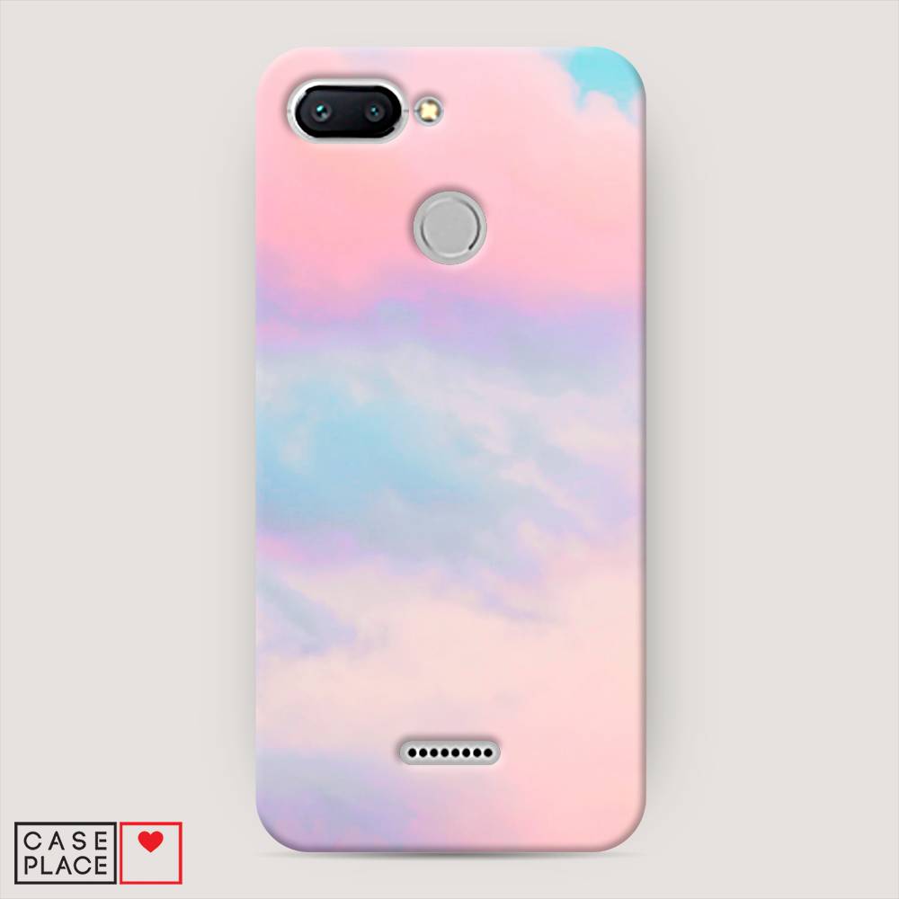 

Пластиковый чехол "Розовые облака" на Xiaomi Redmi 6