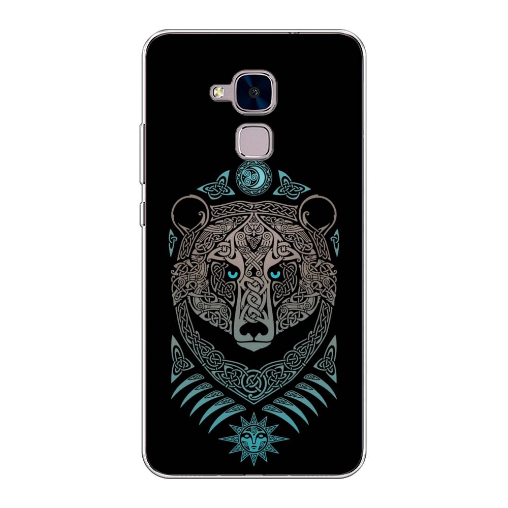 

Чехол Awog на Honor 5C "Кельтский медведь", Разноцветный, 60450-2