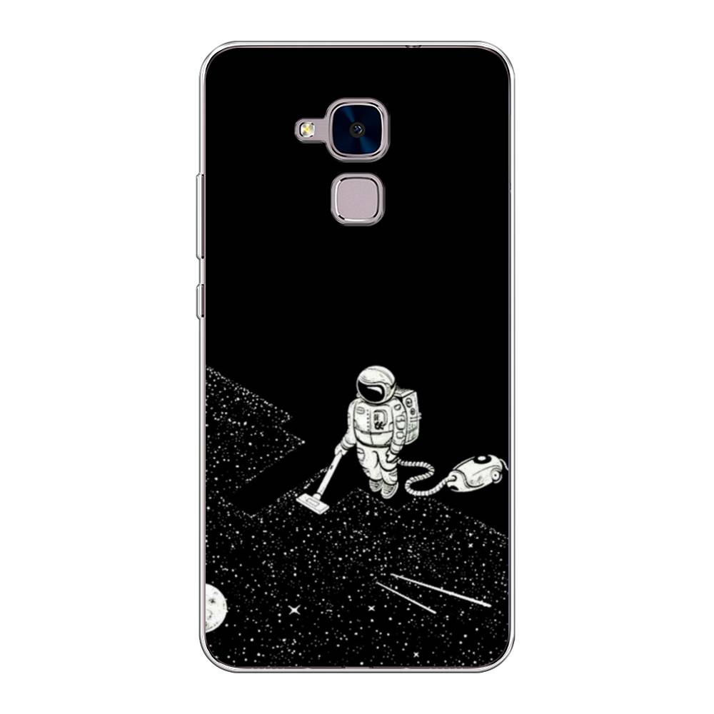 фото Чехол awog "космонавт с пылесосом" для honor 5c