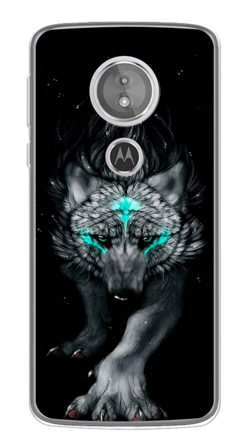 

Чехол Awog на Motorola Moto G6 Play / Моторола Мото G6 Плэй "Волшебный волк", Разноцветный, 240950-2