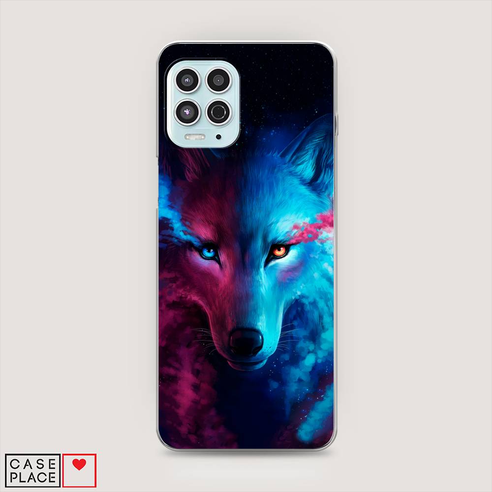 

Чехол Awog на Motorola Moto G100 "Волшебный волк", Разноцветный, 241650-1