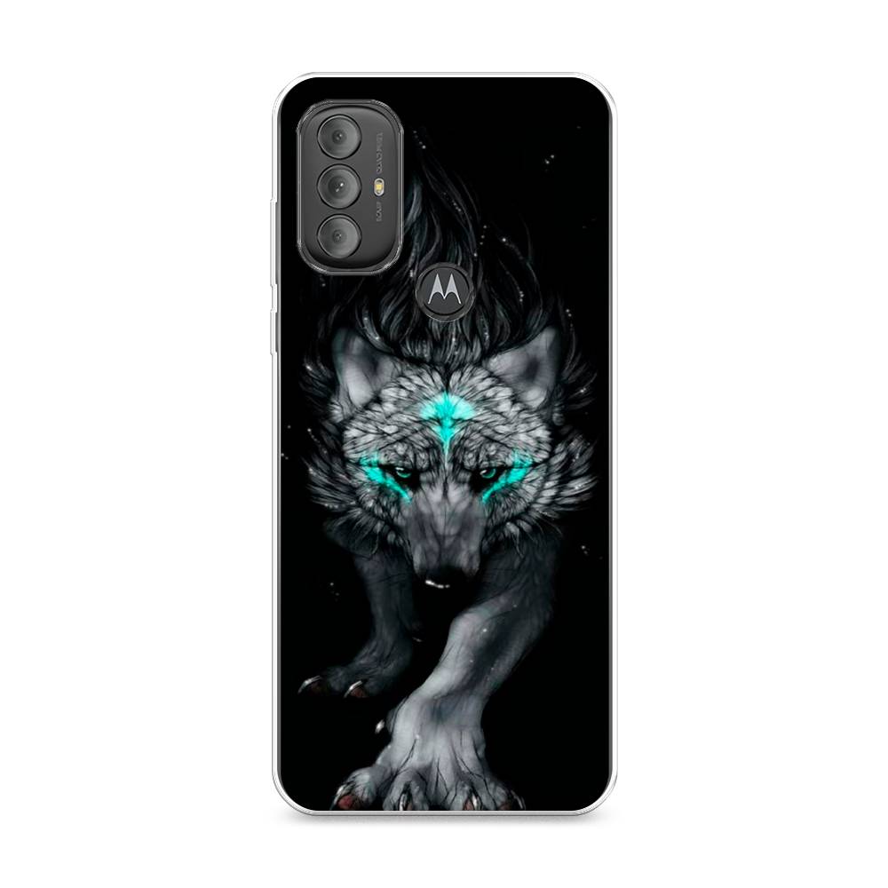 

Чехол Awog на Motorola Moto G Power 2022 "Волшебный волк", Разноцветный, 242850-2