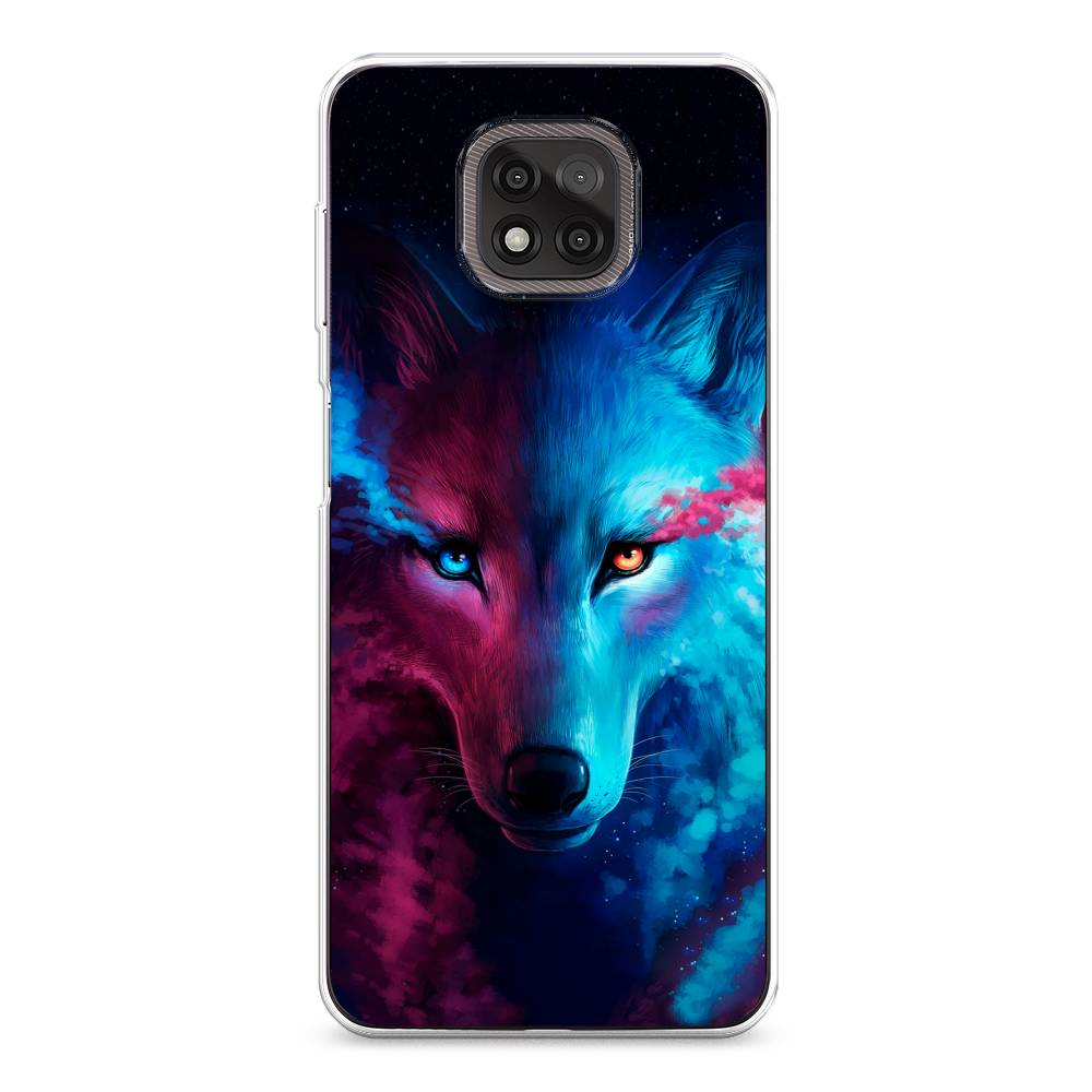 

Чехол Awog на Motorola Moto G Power 2021 "Волшебный волк", Разноцветный, 242750-1