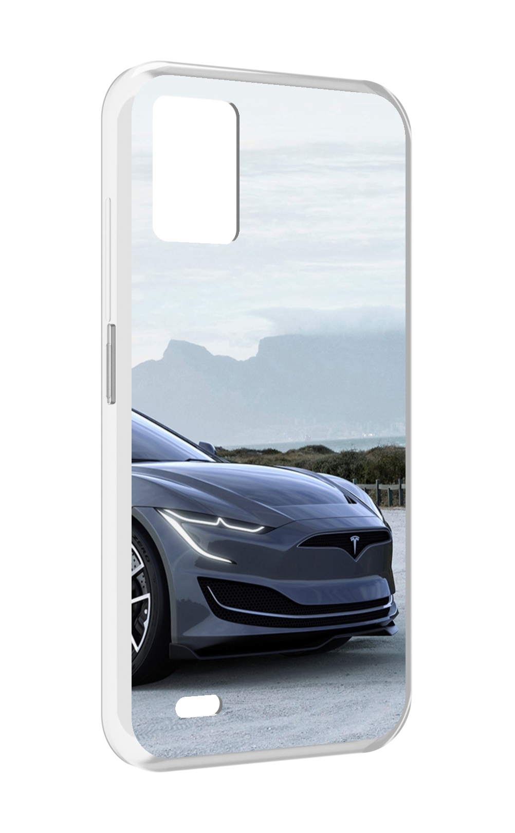 

Чехол MyPads tesla 2 мужской для UMIDIGI Bison 1, Прозрачный, Tocco