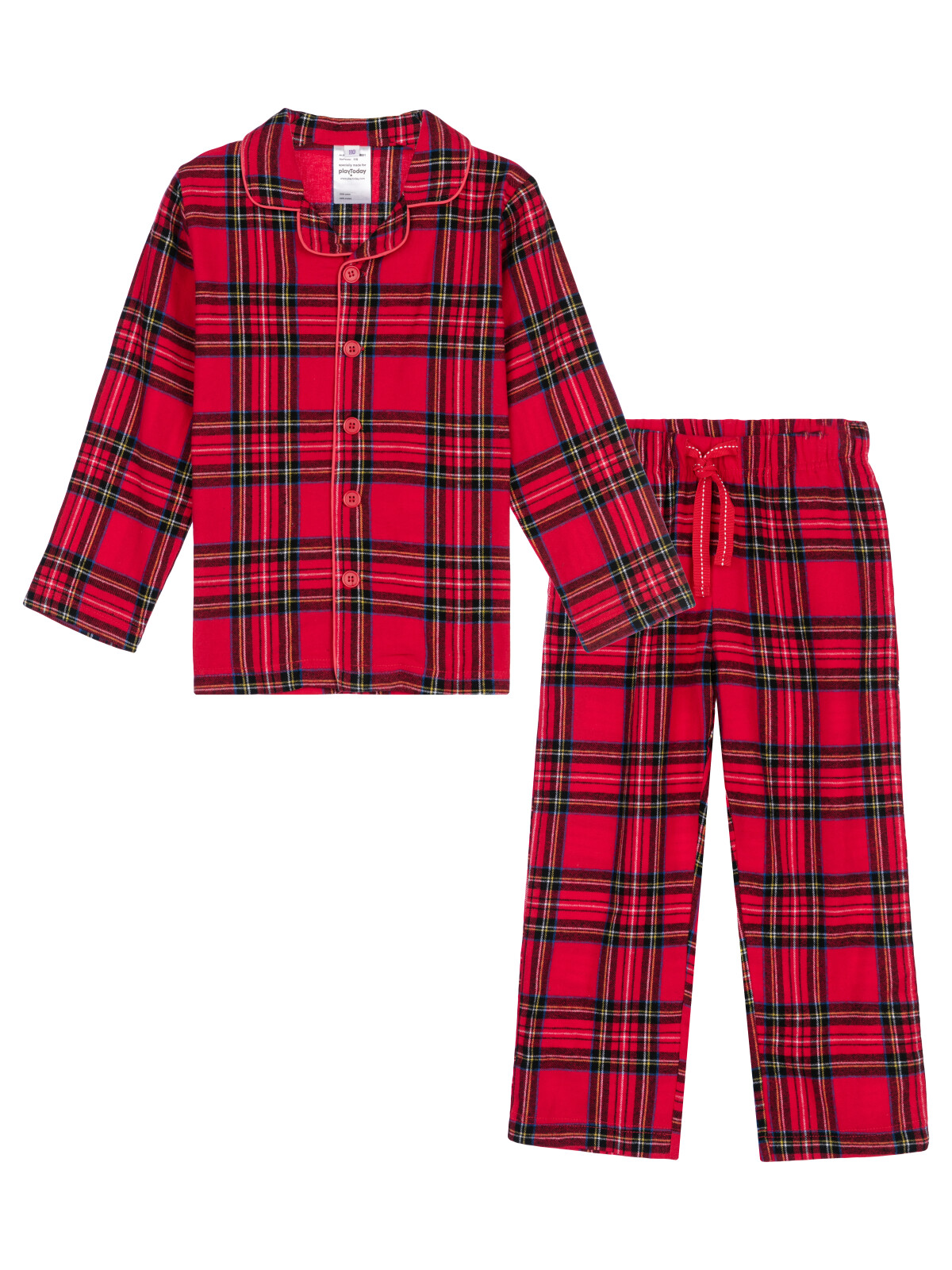 Пижама текстильная для мальчиков PlayToday, цветной, 98