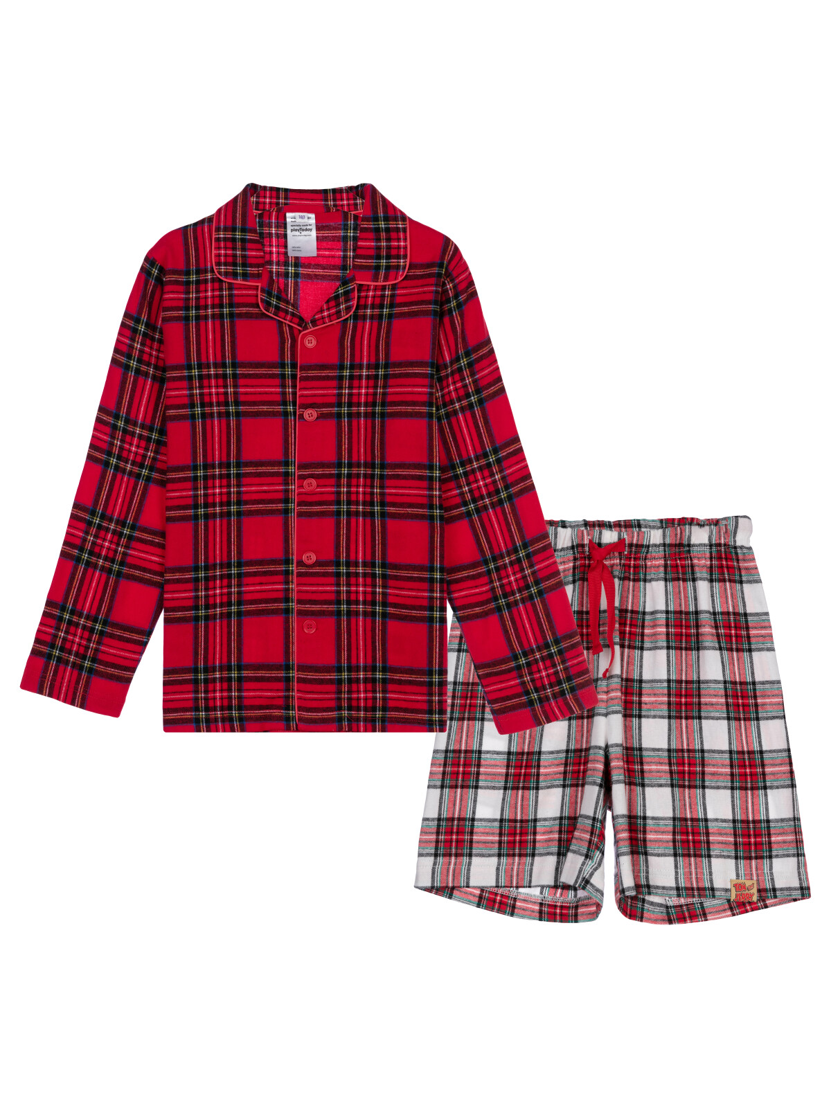 Пижама текстильная для мальчиков PlayToday, цветной, 164
