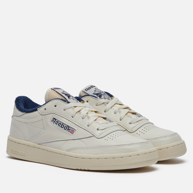 фото Кеды женские reebok club c 85 vintage белые 40.5 eu