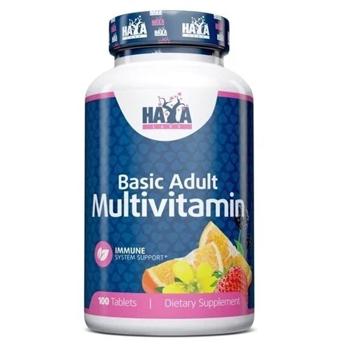 Витаминно-минеральный комплекс Haya Labs B-Basic Adult Multivitamin 100 таблеток