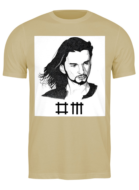 

Футболка мужская Printio Depeche mode бежевая 3XL, Бежевый, Depeche mode