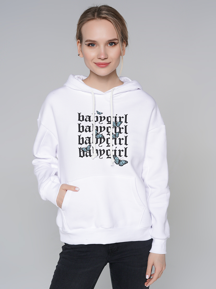 

Худи женское ТВОЕ 86275 белое S, 86275