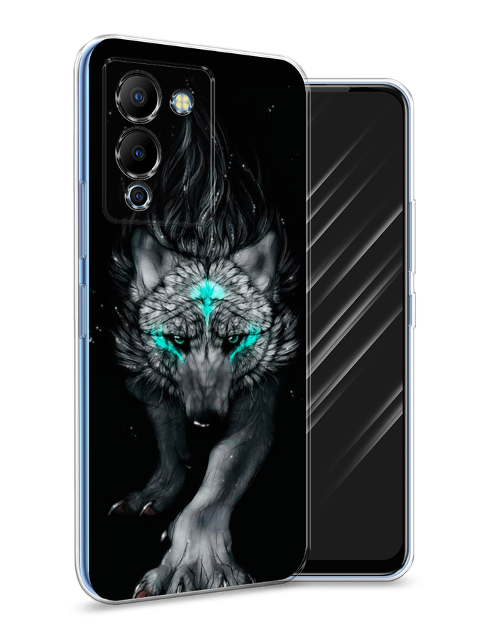 

Чехол Awog на Infinix Note 12 G96 "Волшебный волк", Разноцветный, 3101550-2