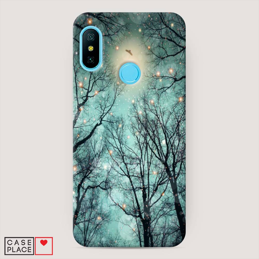 

Пластиковый чехол "Лес в сумерках" на Xiaomi Mi A2 Lite, 34220-3