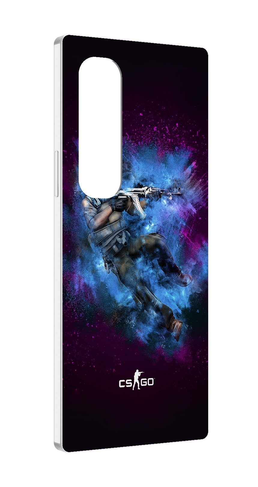 

Чехол MyPads CS-go-террорист для Samsung Galaxy Z Fold 4 (SM-F936), Прозрачный, Tocco