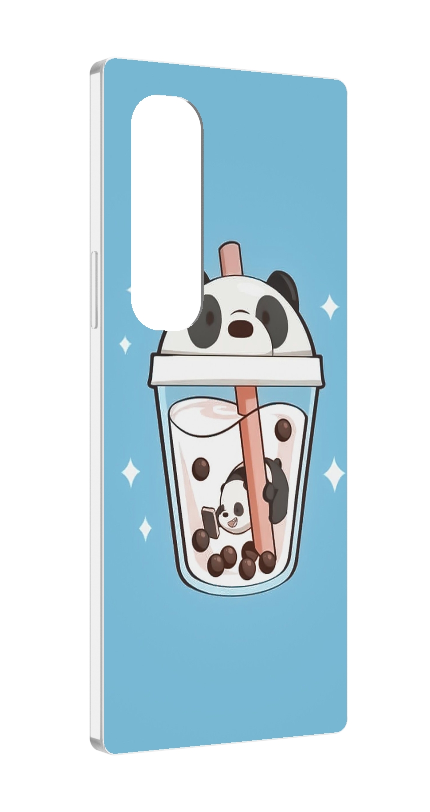 

Чехол MyPads Bubble tea для Samsung Galaxy Z Fold 4 (SM-F936), Прозрачный, Tocco