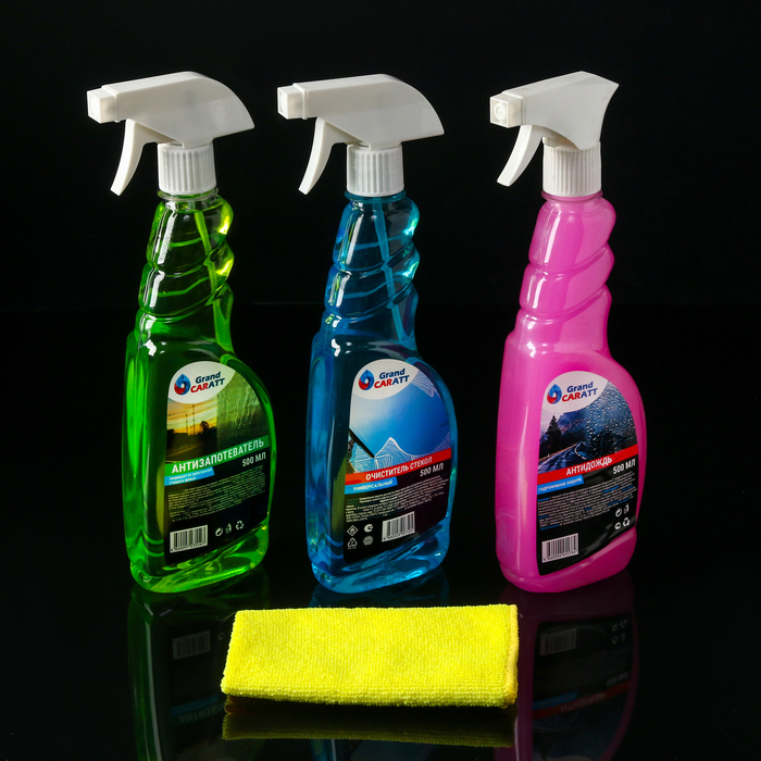 

Набор химии Grand Caratt для комплексного ухода за стеклами