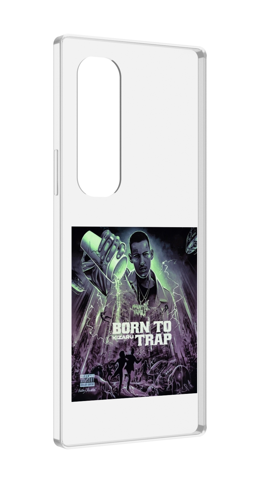 

Чехол MyPads Born to Trap Kizaru для Samsung Galaxy Z Fold 4 (SM-F936), Прозрачный, Tocco
