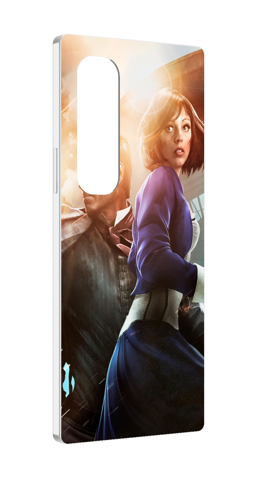 

Чехол MyPads Bioshock Infinite для Samsung Galaxy Z Fold 4 (SM-F936), Прозрачный, Tocco