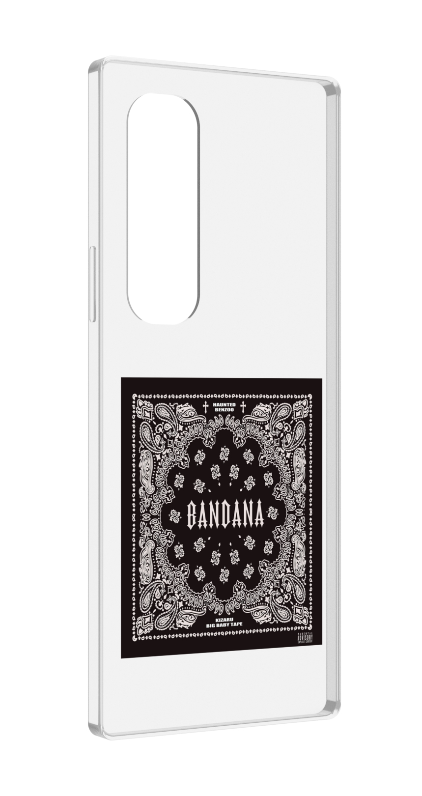 

Чехол MyPads Bandana I Big Baby Tape для Samsung Galaxy Z Fold 4 (SM-F936), Прозрачный, Tocco
