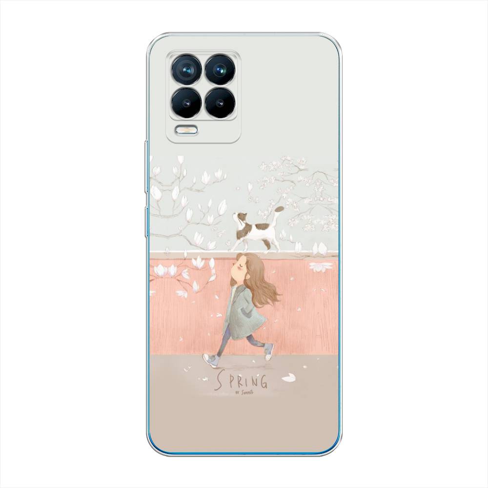 

Чехол Awog на Realme 8/8 Pro "Девочка-весна", Разноцветный, 255550-7