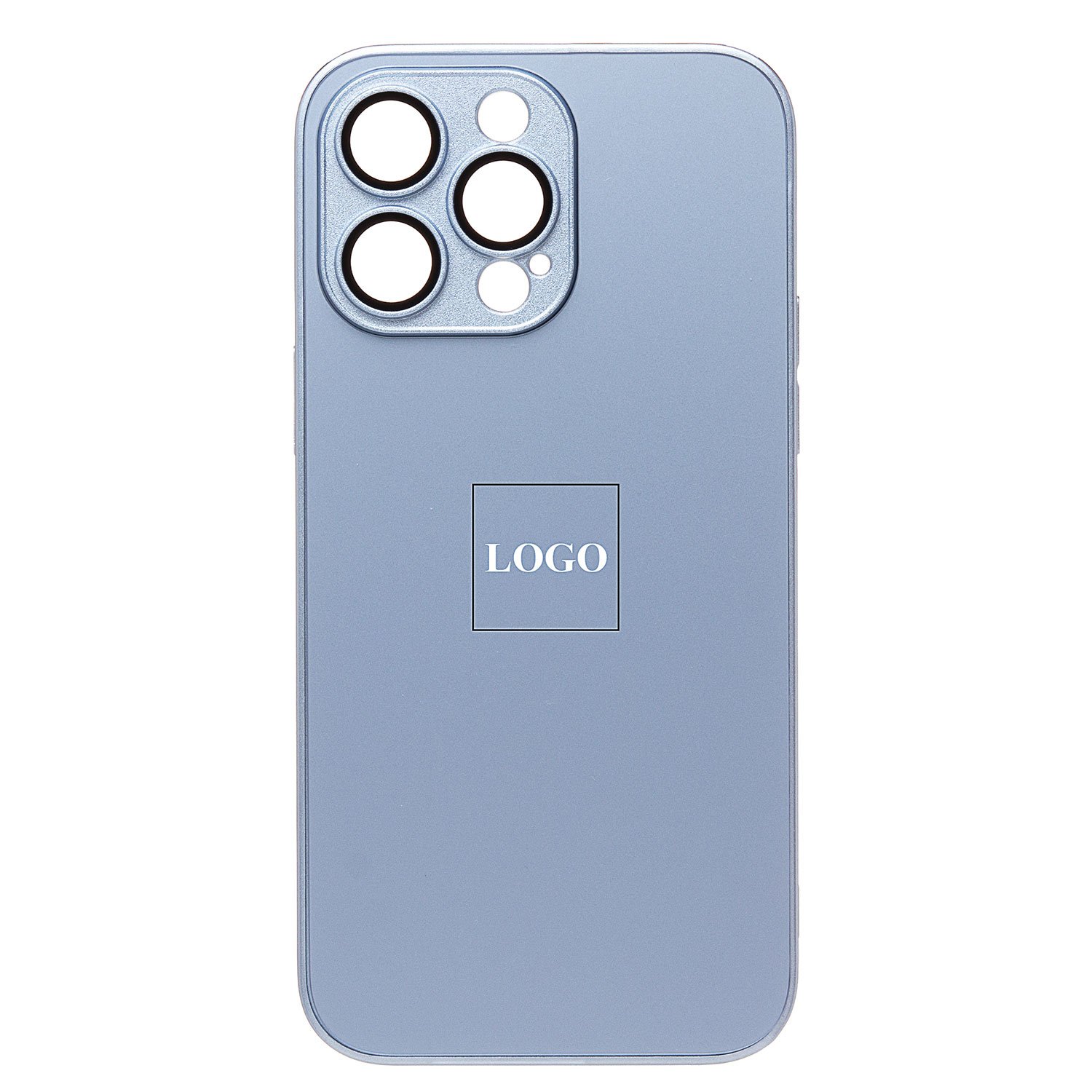 

Чехол iPhone 14 Pro Max пластиковый MagSafe №3 <голубой>