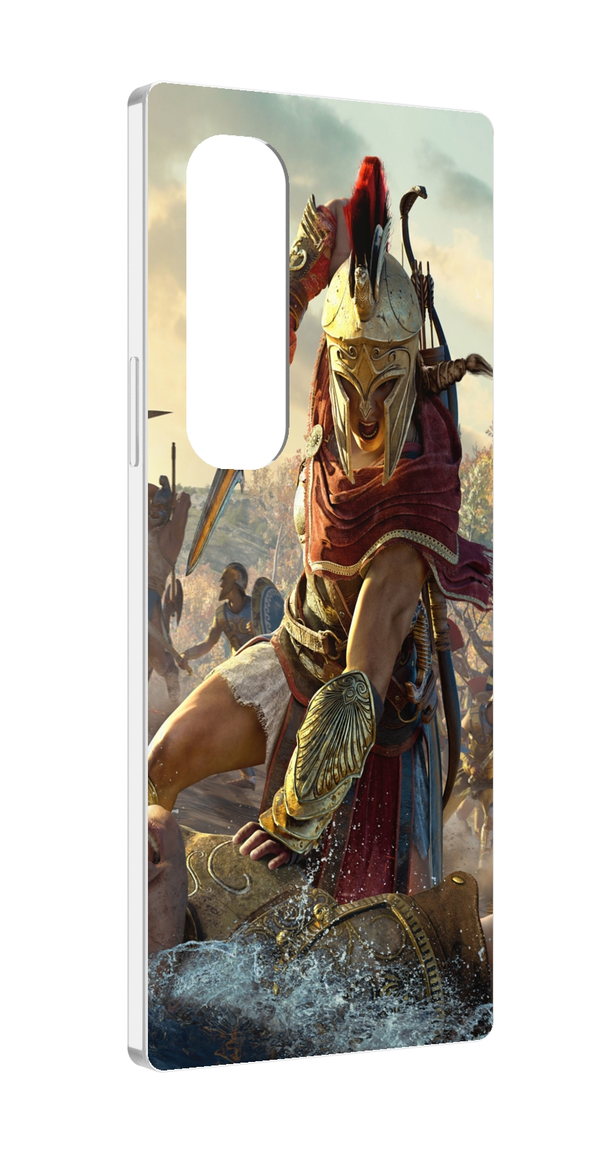 

Чехол MyPads Assassin's Creed Odyssey Kassandra мужской для Samsung Galaxy Z Fold 4, Прозрачный, Tocco