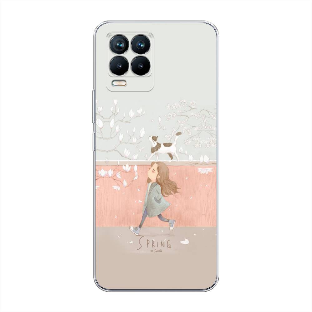 

Чехол Awog на Realme 8/8 Pro "Девочка-весна", Разноцветный, 255450-7