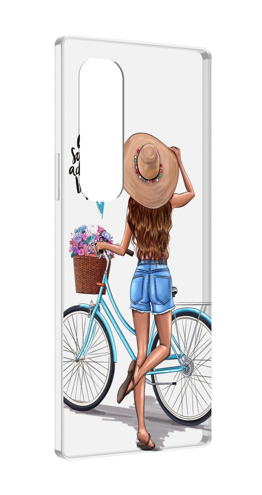 

Чехол MyPads Adventure женский для Samsung Galaxy Z Fold 4 (SM-F936), Прозрачный, Tocco