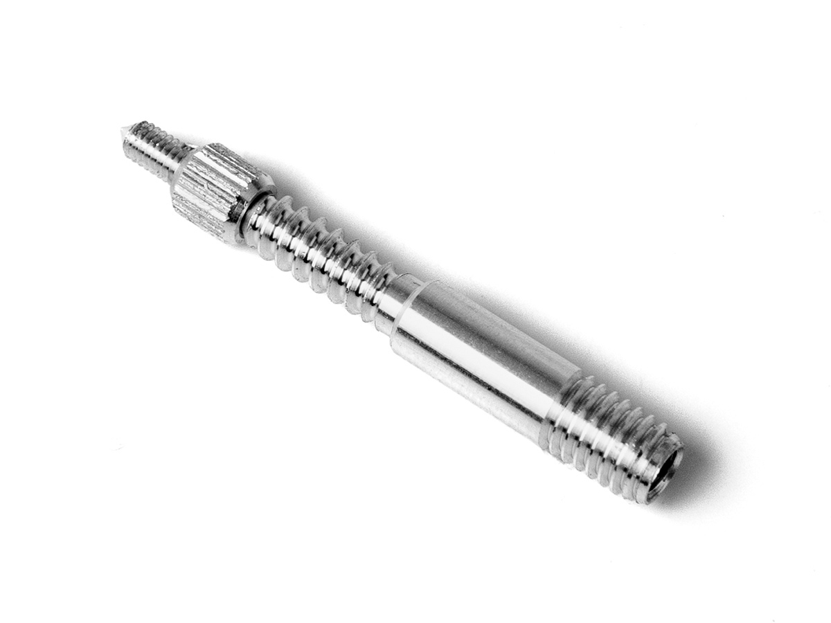 

Адаптер-иголка A2S GUN 3 дюраль, резьба мама 5/40 и папа М5, A2S-A-3