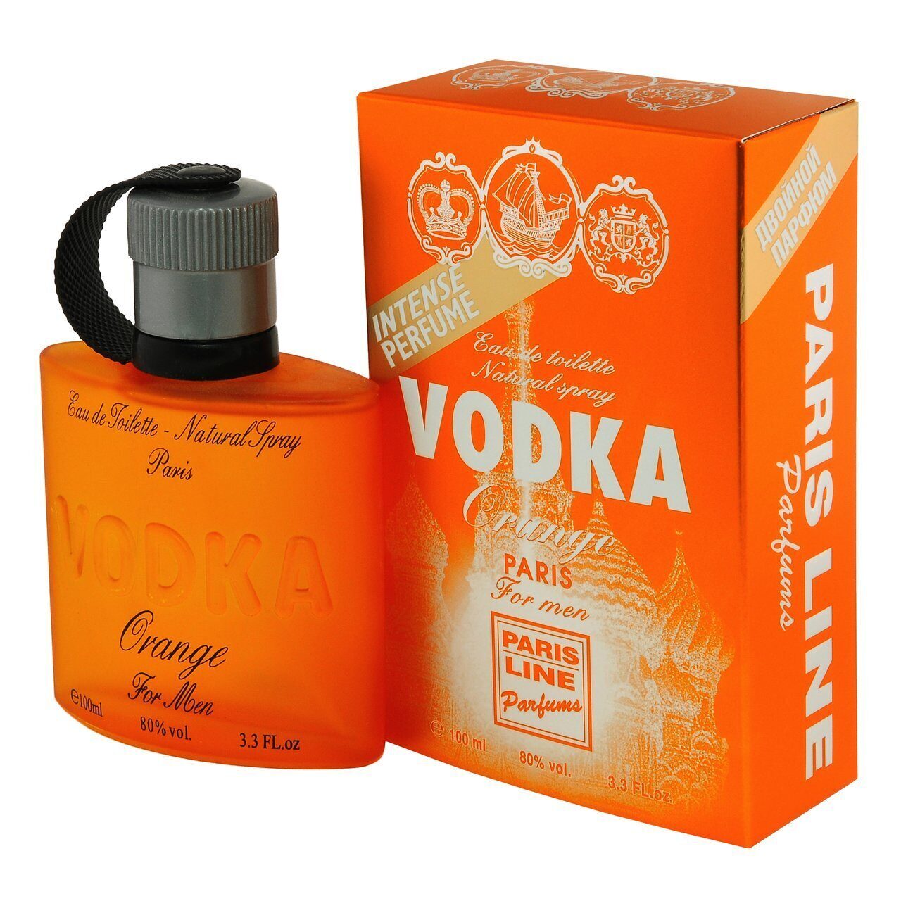 Мужская туалетная вода PARIS LINE Vodka Orange 100 мл uso paris orange vetiver 50