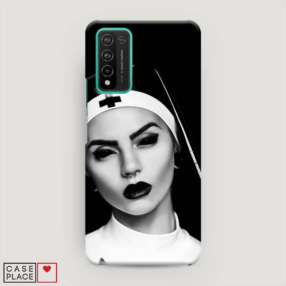 

Чехол Awog "Черная монашка" для Honor 10X Lite, 6104620-7