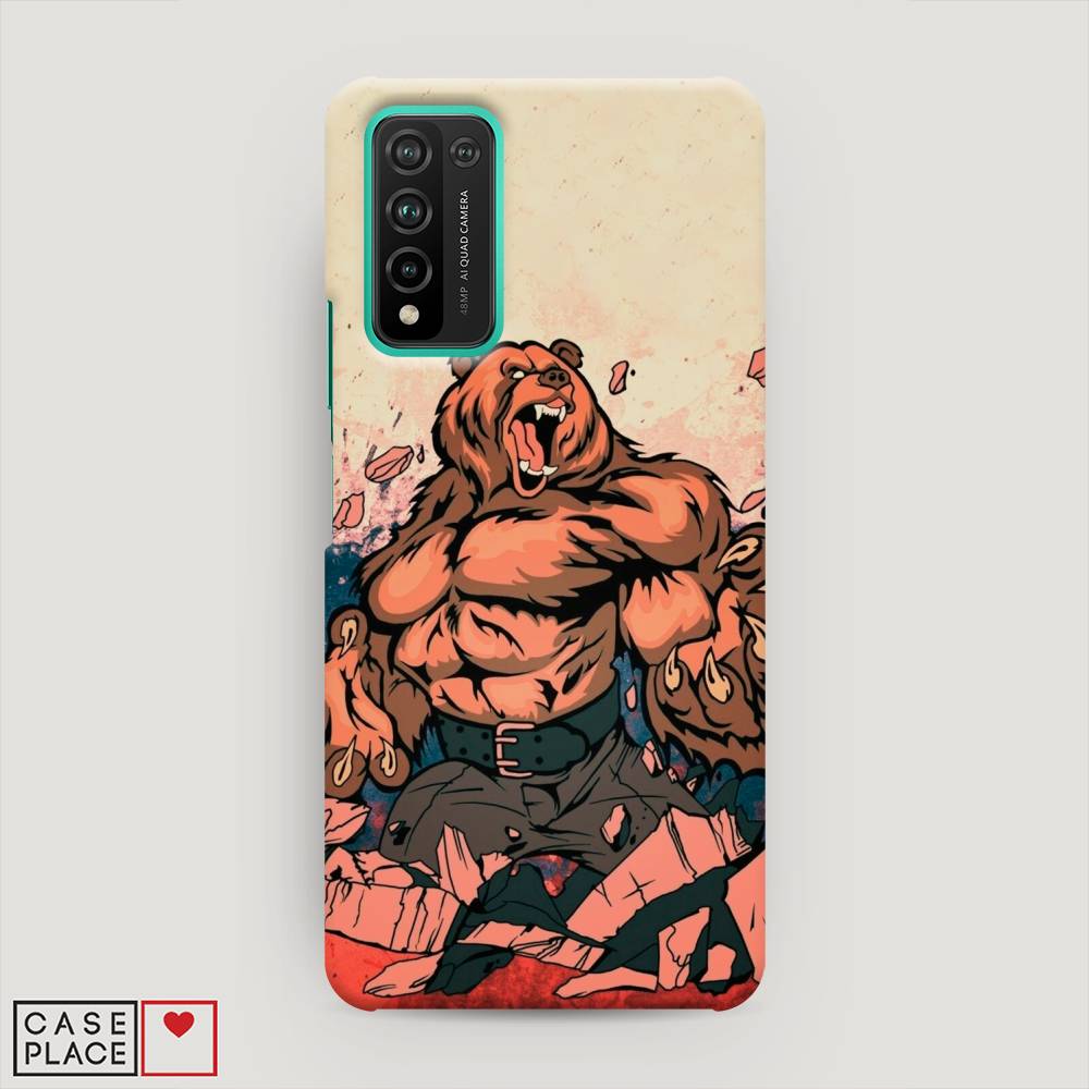 

Чехол Awog "Медведь с флагом РФ" для Honor 10X Lite, 6104620-1