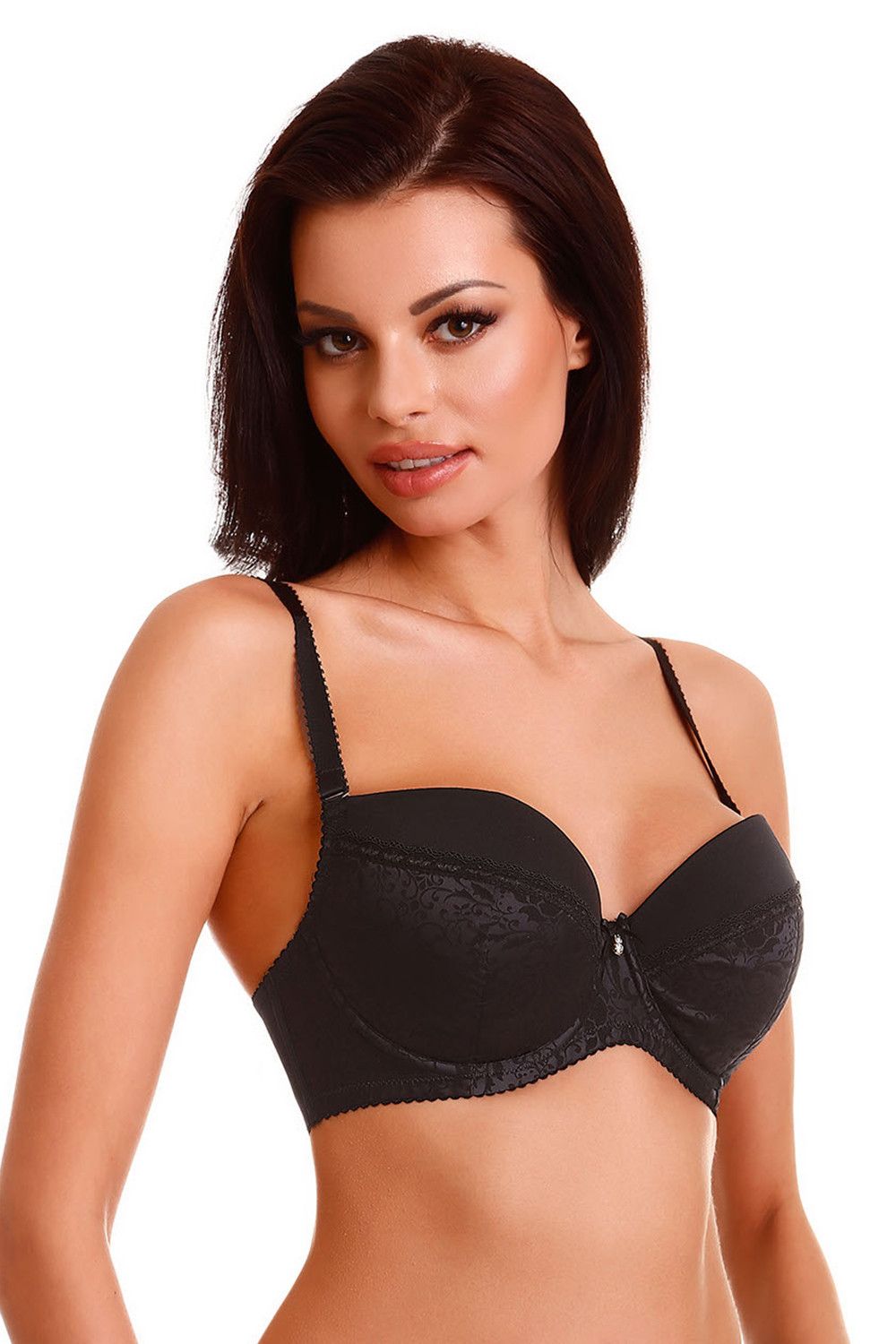 

Бюстгальтер женский Alles Kelly 04 U черный 85F, Kelly 04 U