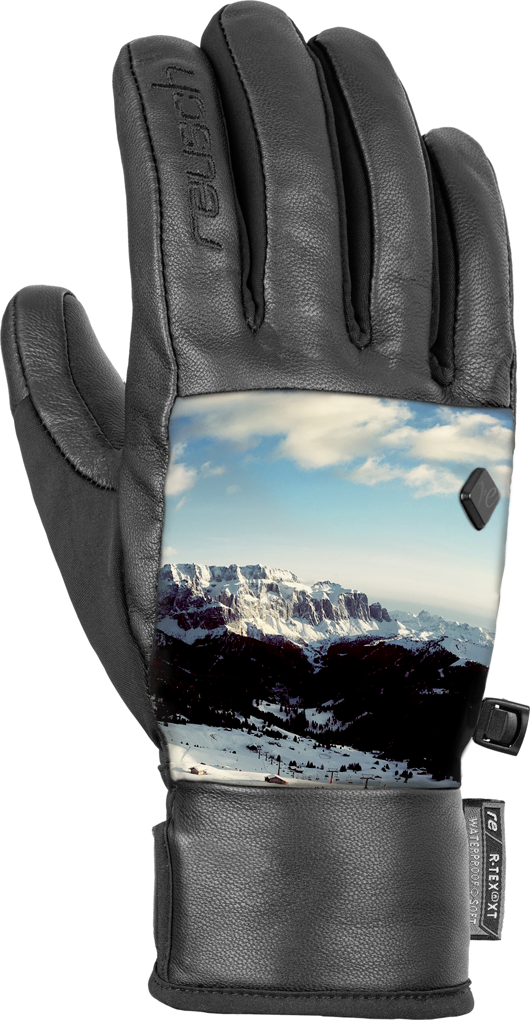 

Перчатки Горнолыжные Reusch Giorgia R-Tex Xt Black/Coloured Mountain (Inch (Дюйм):8), Giorgia R-Tex Xt